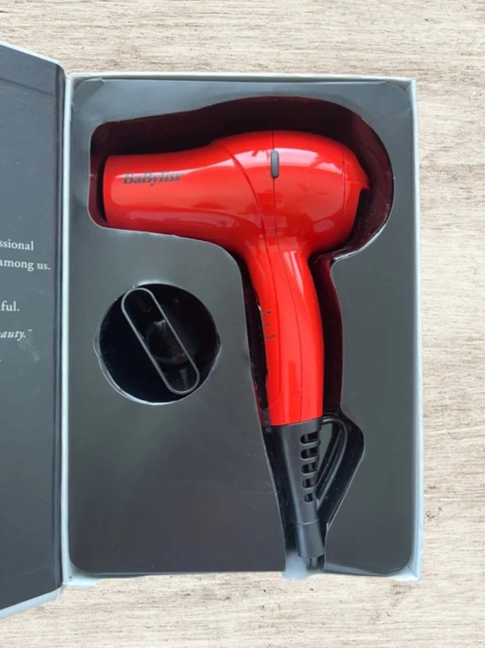 BaByliss LUXE Travel Pro Hair Dryer/MODEL 952